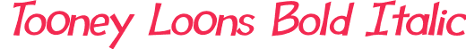 Tooney Loons Bold Italic